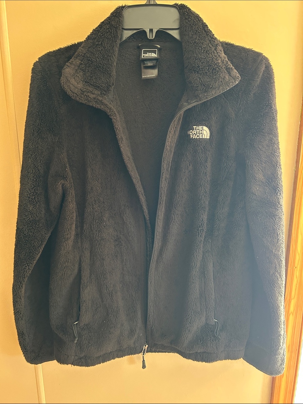 The North Face Black Teddy Fleece Full-Zip Jacket